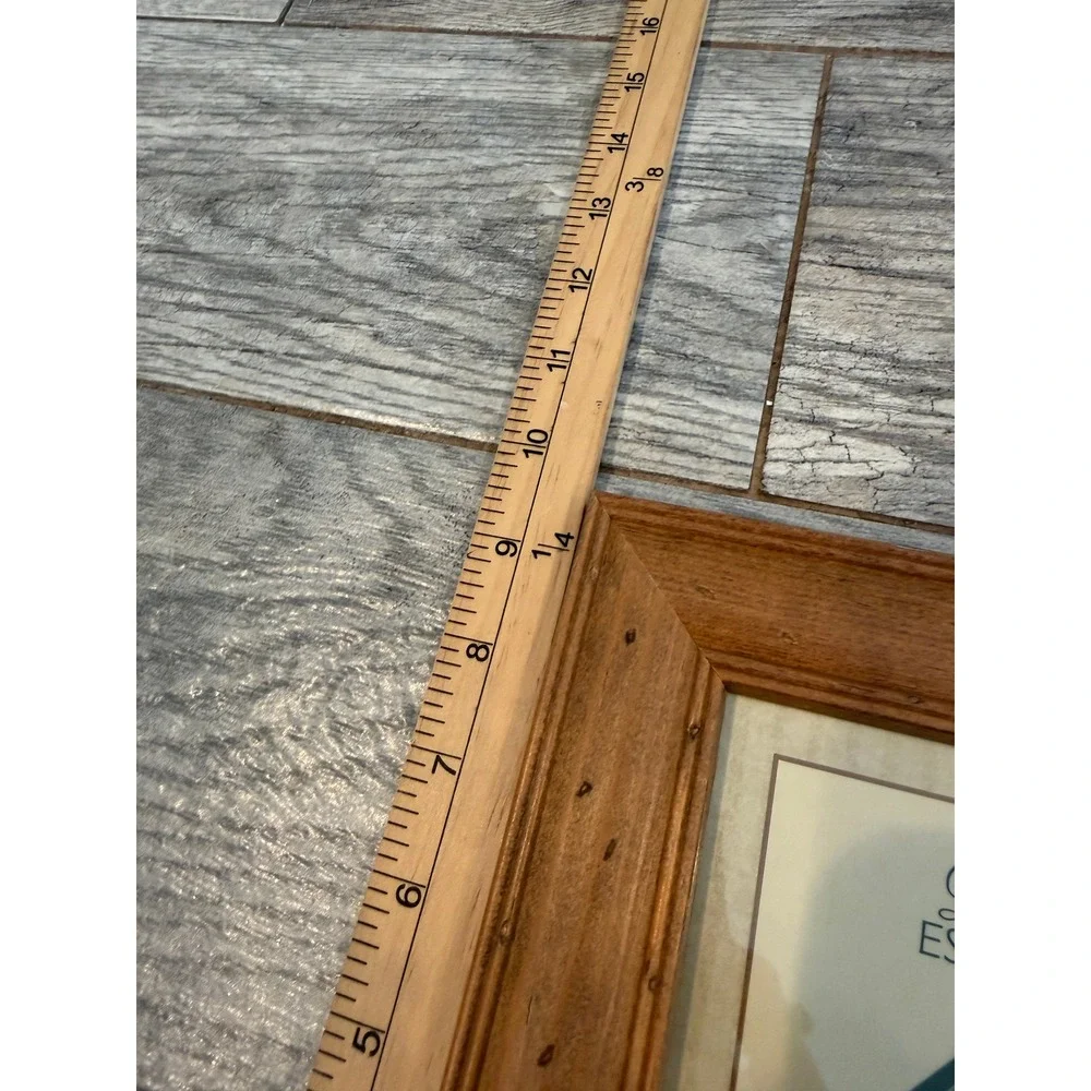 Decorel Wood Picture Frame 5x7 Distressed Rustic Wall Tabletop B18357N NWT Cabin